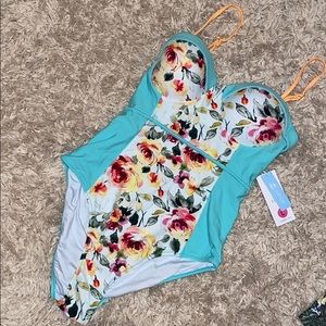 One piece bathing suit